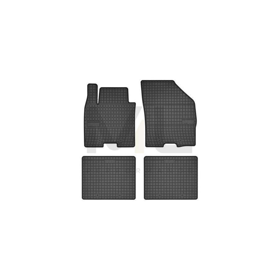 FROGUM Tailored 547129 Floor mat set for SUZUKI Baleno II Hatchback (FW, EW) Elastomer, Front and Rear, Quantity: 4, Black | ML Performance Car Parts