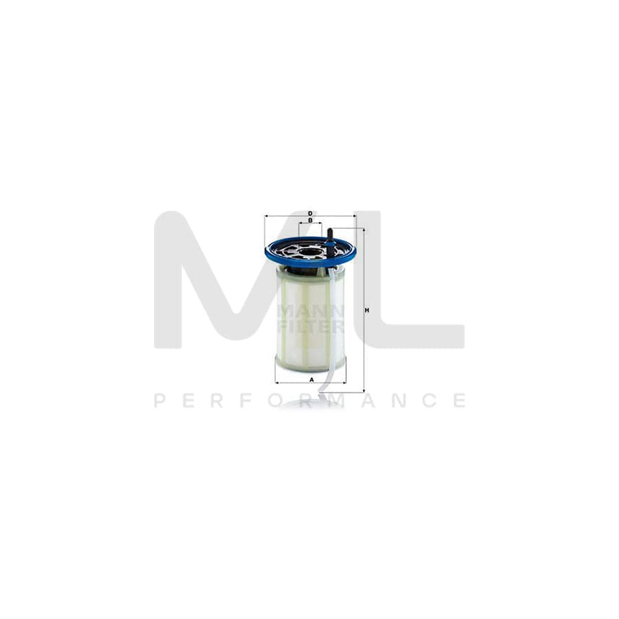 MANN-FILTER PU 7018 Fuel filter for ALFA ROMEO Stelvio (949_) Filter Insert | ML Performance Car Parts