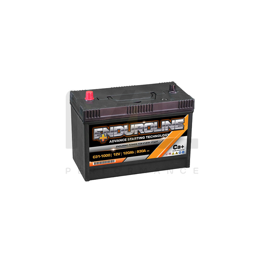 C31-1000 Enduroline Car Battery 12V 120Ah | Car Batteries UK | ML Performance Car Parts