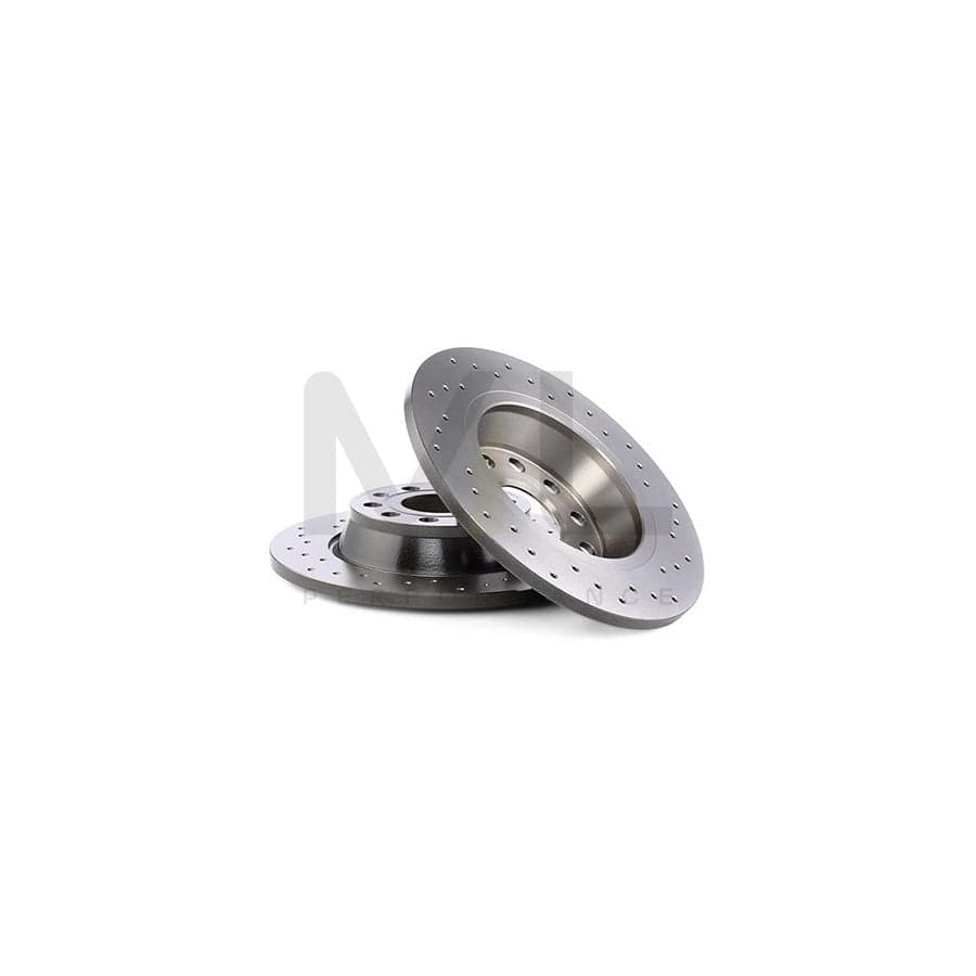 BREMBO XTRA LINE 08.A202.1X Brake Disc Perforated, Solid, Coated, with bolts/screws | ML Performance Car Parts