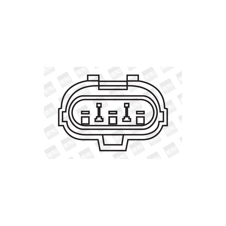 Beru Copper Cable GF108C Ignition Lead