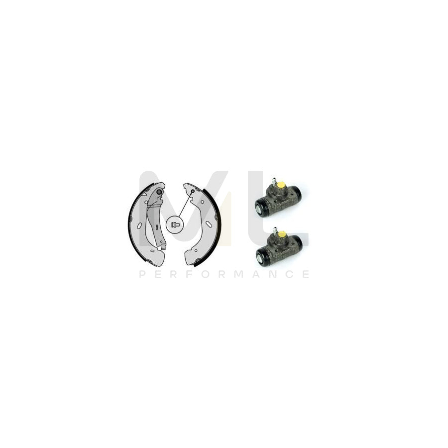 BREMBO STANDARD KIT H 56 017 Brake Shoe Set for FORD TRANSIT Ø: 280mm | ML Performance Car Parts