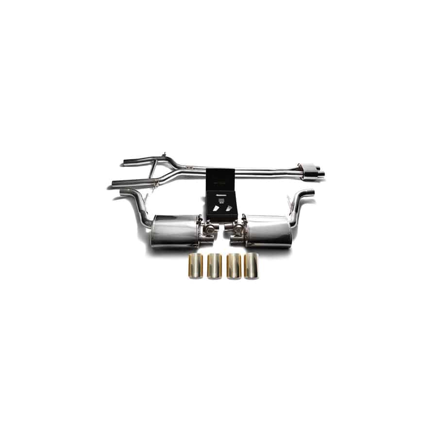 Armytrix P70N1-QS11G Valvetronic Exhaust System Porsche 970 Panamera | S | GTS 3.6/4.8L 2010-2013 with Quad Gold 3.5" | ML Performance UK UK Car Parts