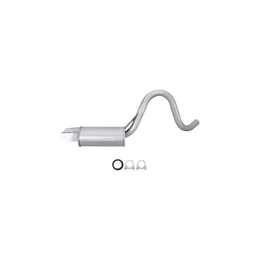 Hella 8LC 366 024-891 Middle Silencer For Peugeot 505 Estate