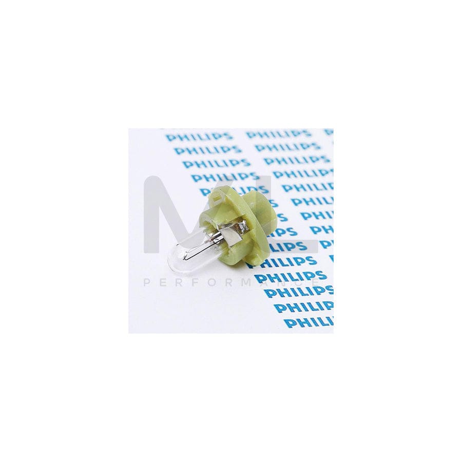 PHILIPS 12611CP Dashboard bulb 12V 1,3W, Plastic base lamp, B8,4d | ML Performance Car Parts