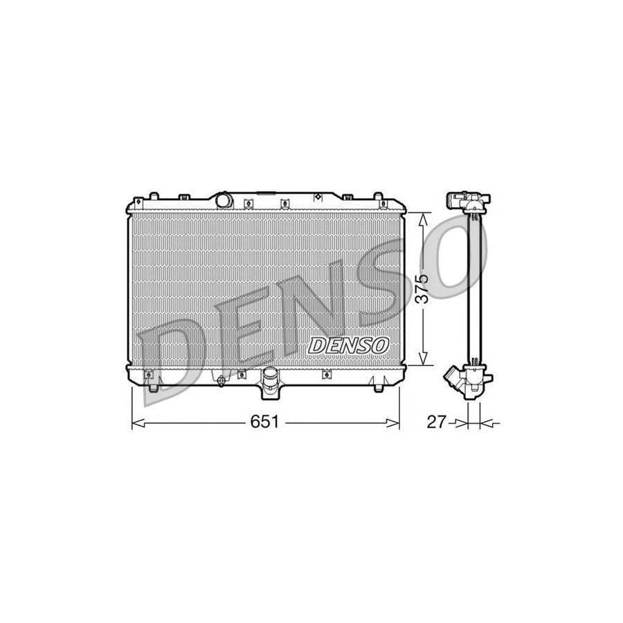 Denso DRM47022 Drm47022 Engine Radiator | ML Performance UK