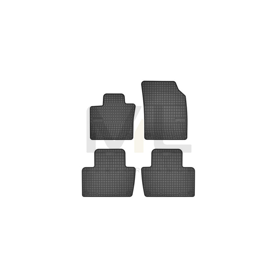 FROGUM Tailored 547006 Floor mat set for VOLVO XC90 II (256) Elastomer, Front and Rear, Quantity: 4, Black | ML Performance Car Parts