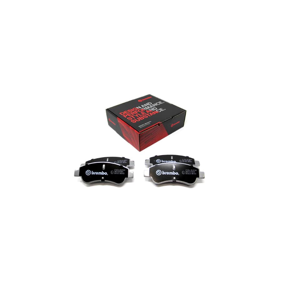 Brembo 07.B314.38 Citroën Opel Peugeot Front HP2 High Performance Brake Pad Set (Inc. Berlingo, Xsara, Corsa, Partner Origin) | ML Performance UK Car Parts