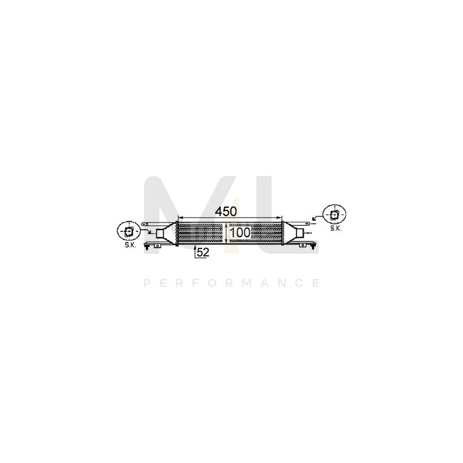 MAHLE ORIGINAL CI 249 000P Intercooler | ML Performance Car Parts