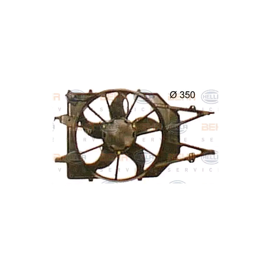 Hella 8EW 351 150-224 Fan, Radiator