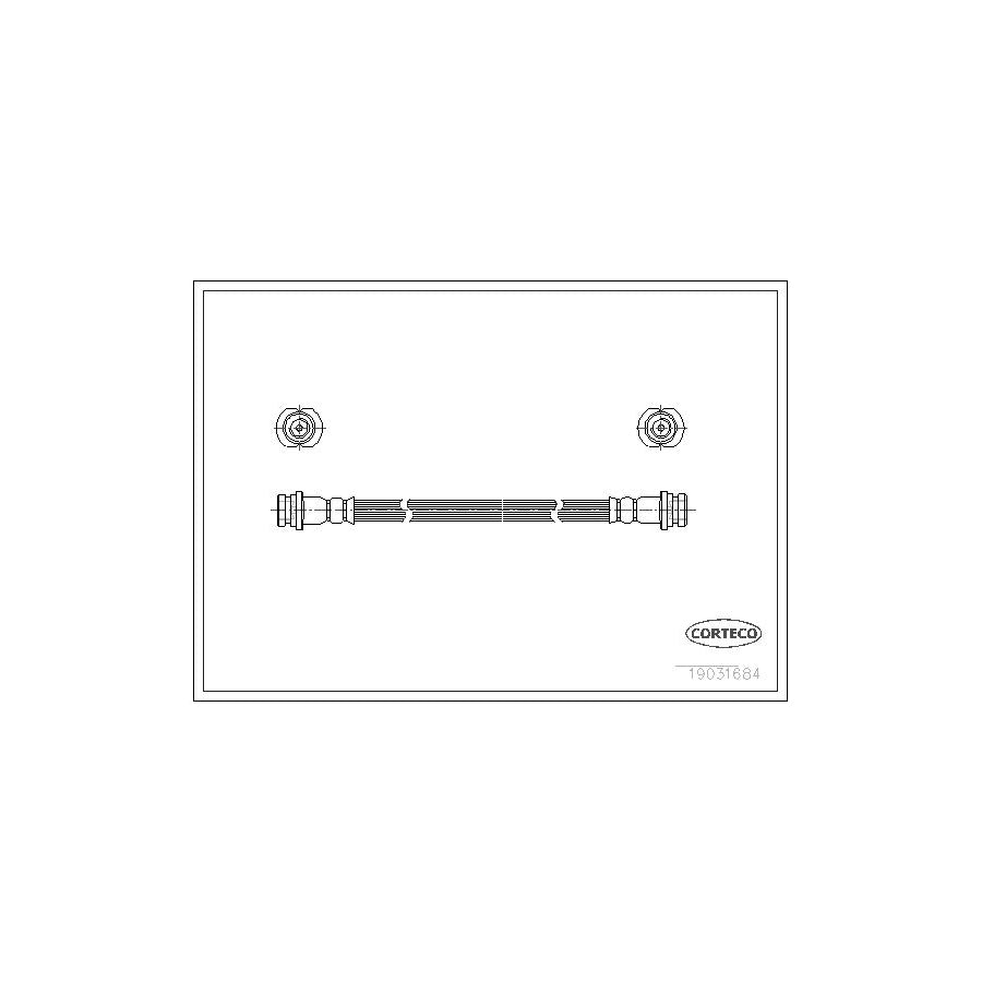 Corteco 19031684 Brake Hose | ML Performance UK
