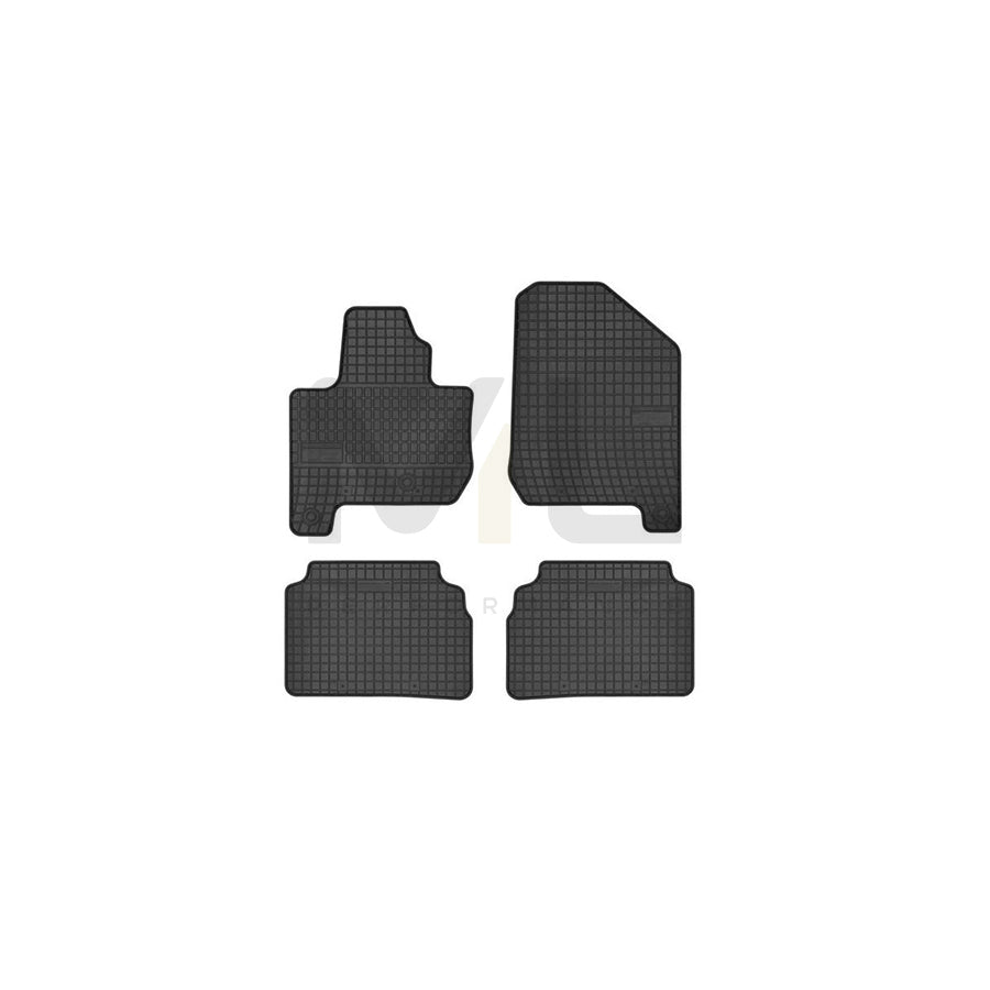 FROGUM Tailored 547280 Floor mat set for KIA Soul II (PS) Elastomer, Front and Rear, Quantity: 4, Black | ML Performance Car Parts