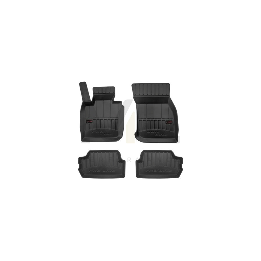 FROGUM 3D408661 Floor mat set for MINI Hatchback (F56) Elastomer, Front and Rear, Quantity: 4, Black | ML Performance Car Parts