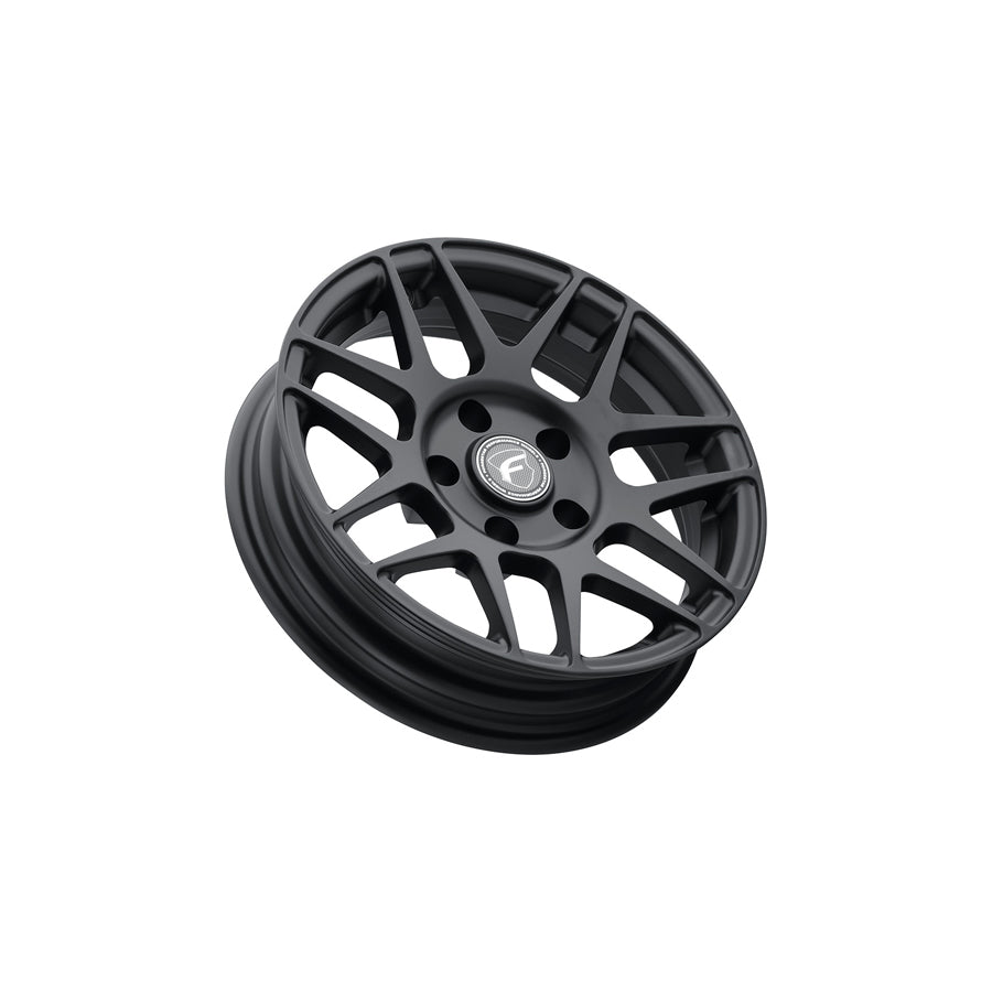Forgestar F1727C063N26 17x5 F14 Drag Semi Concave 5x120.65 ET-26 BS2 Satin Black Drag Racing Wheel