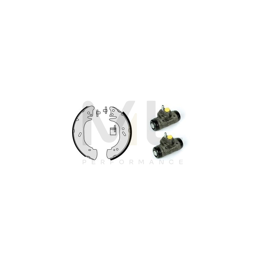 BREMBO STANDARD KIT H 24 038 Brake Shoe Set for FORD TRANSIT Ø: 280mm | ML Performance Car Parts