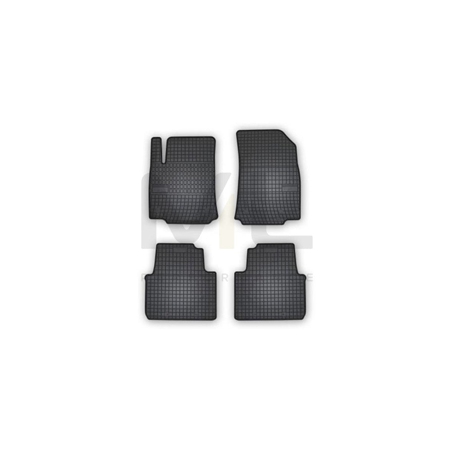 FROGUM Tailored 402249 Floor mat set for CITROテ起 C3 Aircross II (2R, 2C) Elastomer, Front and Rear, Quantity: 4, Black | ML Performance Car Parts