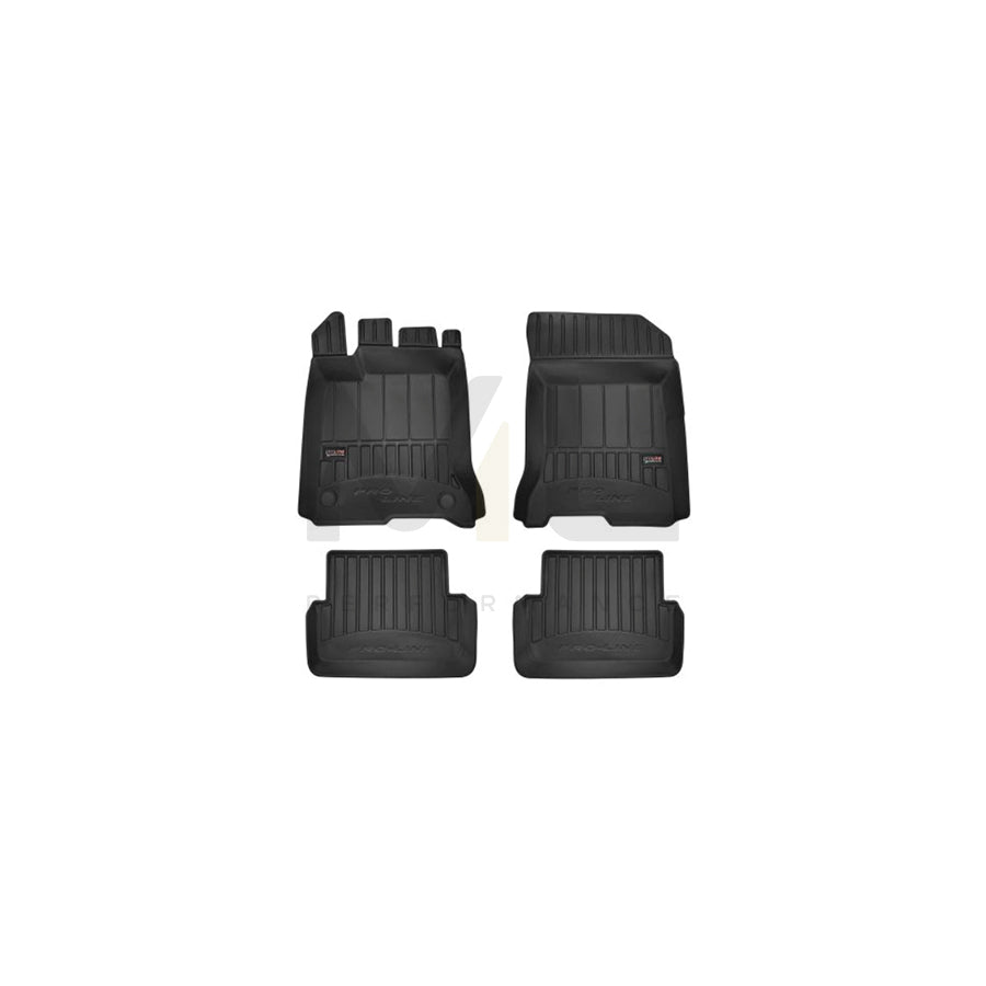 FROGUM 3D408395 Floor mat set for RENAULT LAGUNA Elastomer, Front and Rear, Quantity: 4, Black | ML Performance Car Parts