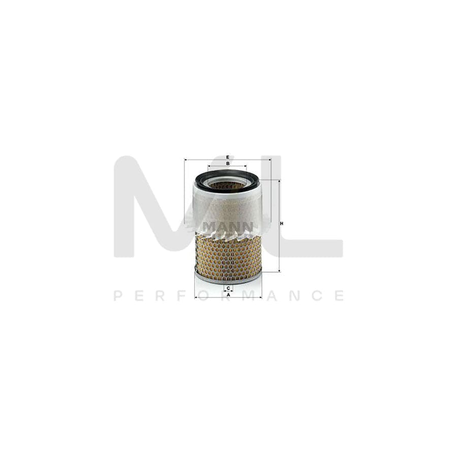 MANN-FILTER C 16 181 Air Filter Filter Insert | ML Performance Car Parts