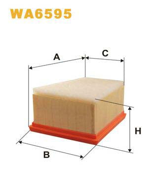 WIX Filters WA6595 Air Filter