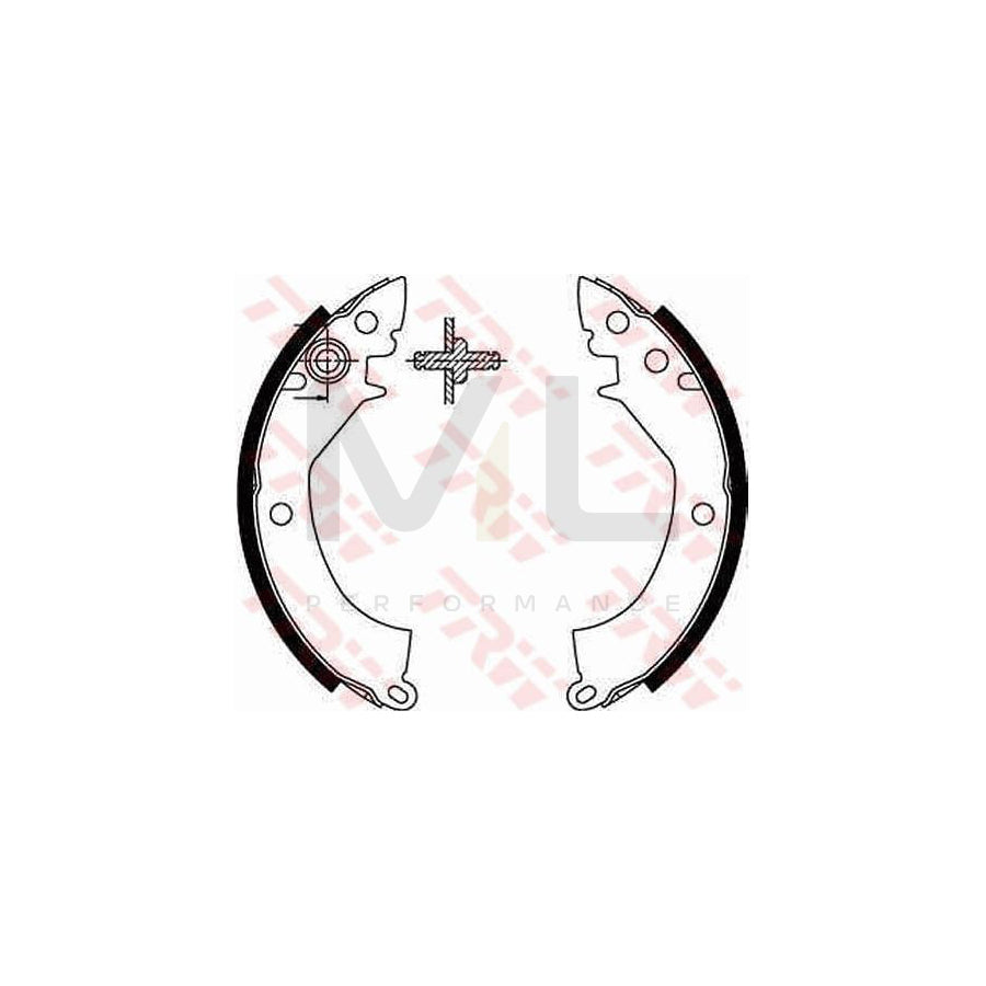 TRW GS8178 Brake Shoe Set | ML Performance Car Parts