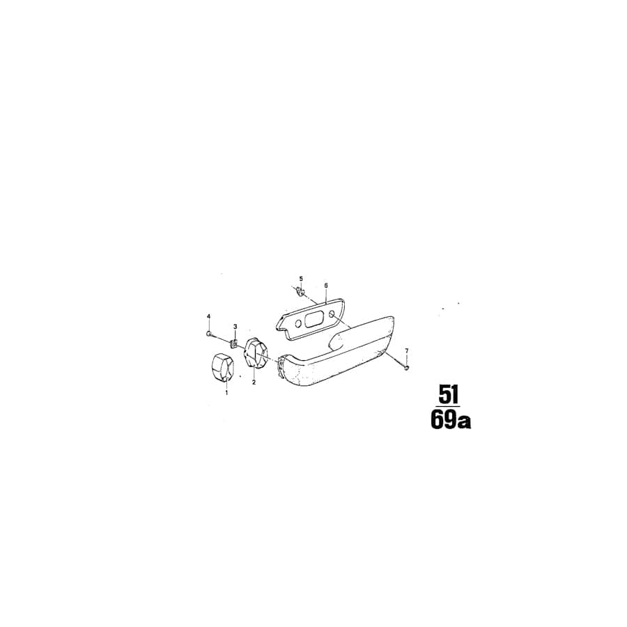 Genuine BMW 51421813568 Decorative Frame Right (Inc. 3.0S & 3.0Si) | ML Performance UK Car Parts