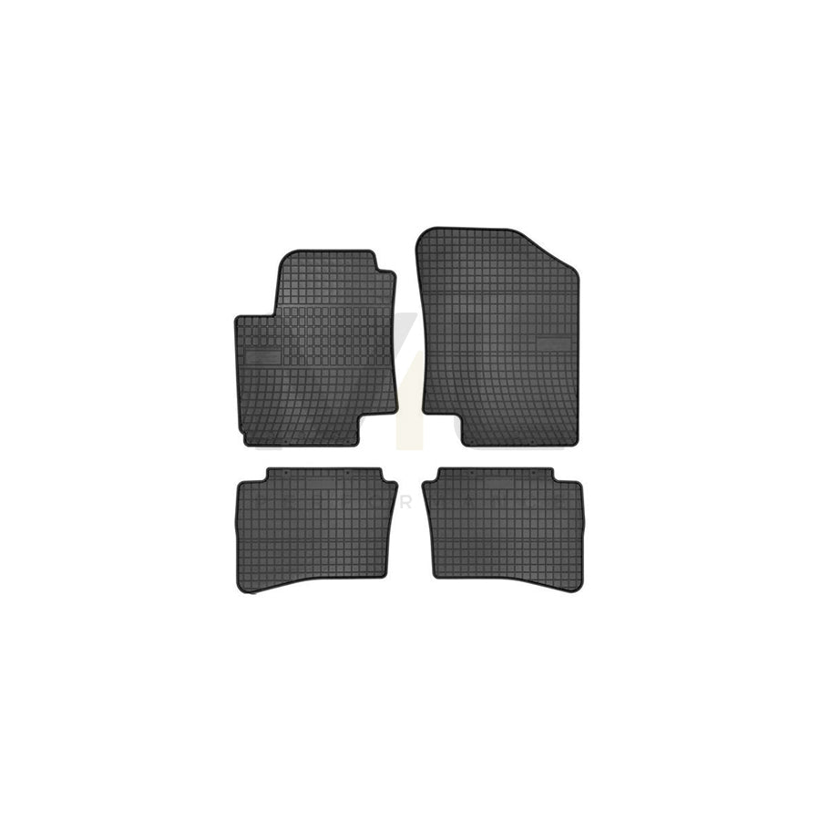 FROGUM Tailored 0424 Floor mat set for HYUNDAI i20 I Hatchback (PB) Elastomer, Front and Rear, Quantity: 4, Black | ML Performance Car Parts