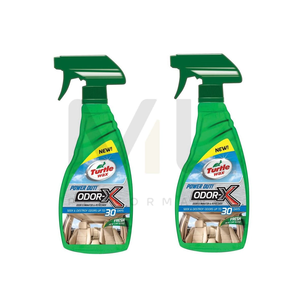 Turtle Wax Power Out Odor X Car 2 X 500 Ml