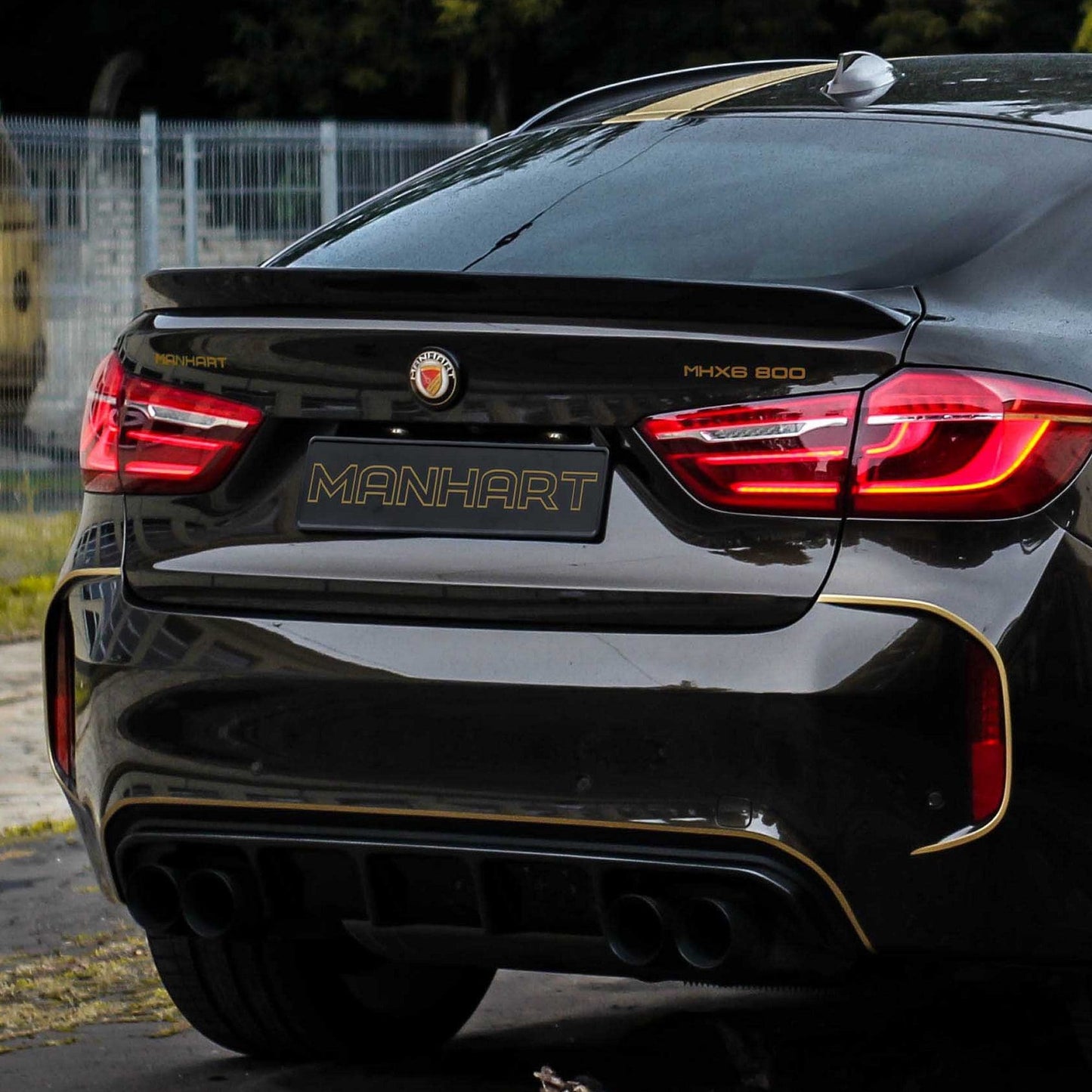 MANHART MH2F8611120 CARBON REAR SPOILER BMW F86 X6 M