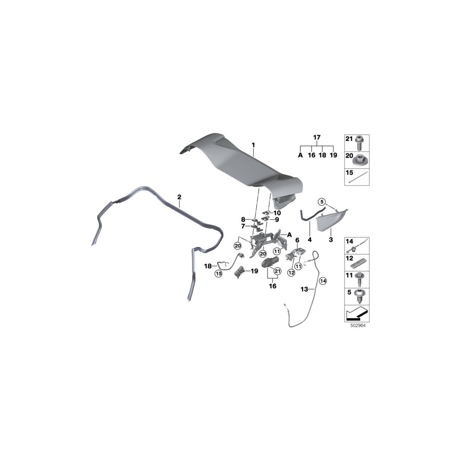 Genuine BMW 51177480450 I15 Right Finisher (Inc. i8) | ML Performance UK