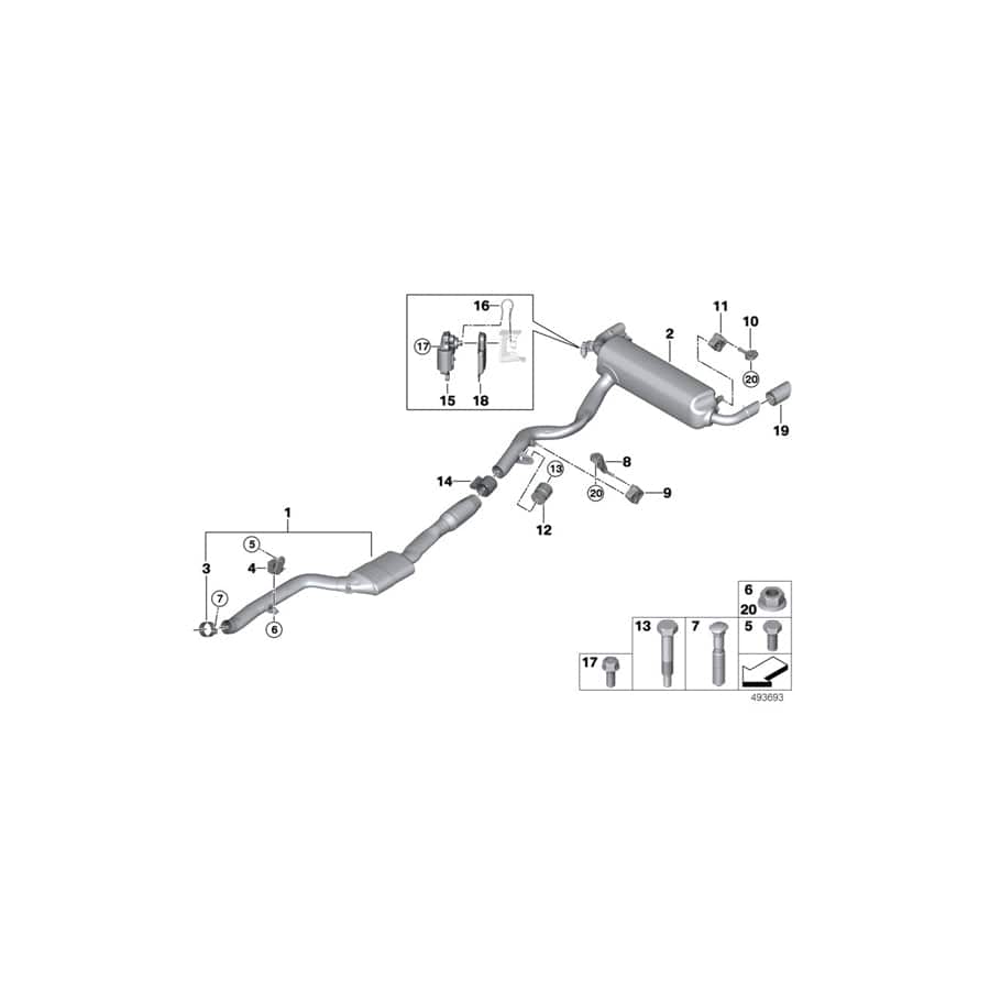 Genuine BMW 18309468590 G20 Vibration Absorber 40HZ (Inc. 330iX, 330i & 320i) | ML Performance UK Car Parts