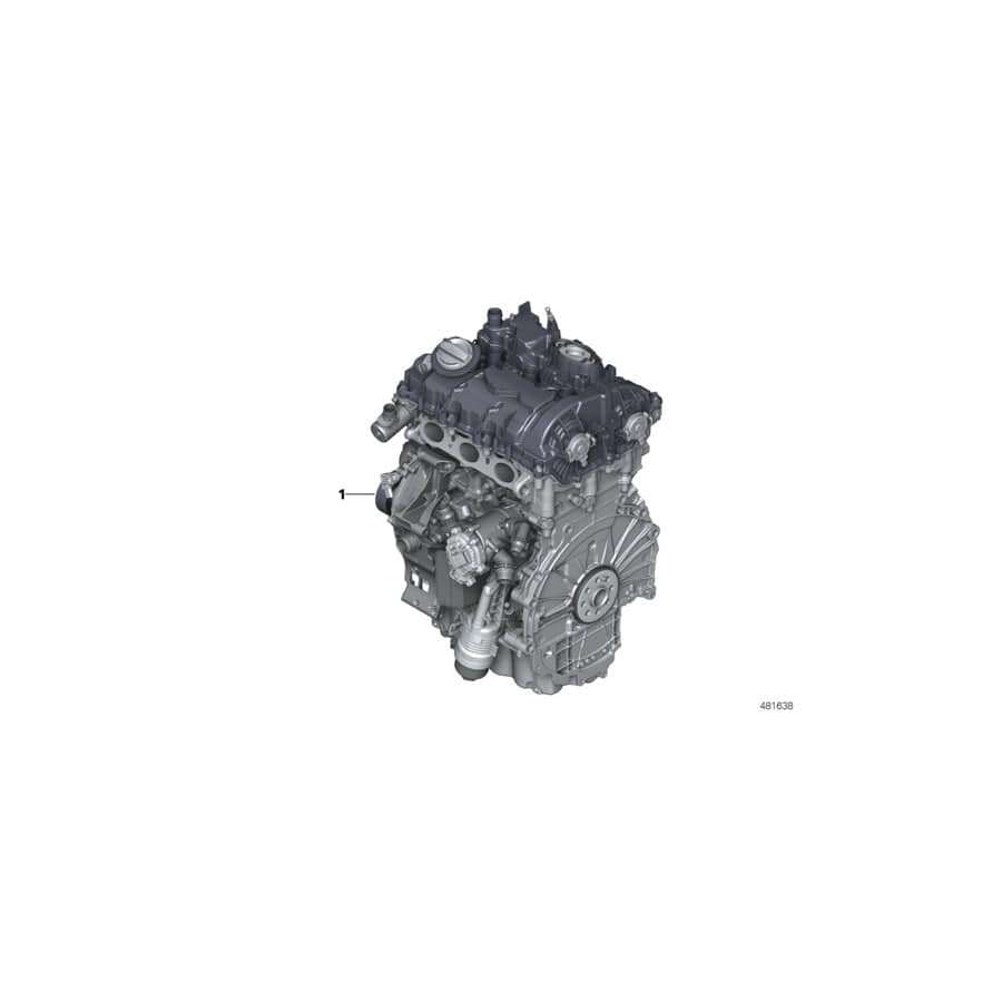 Genuine BMW 11002450132 F55 F46 F45 Short Engine B38A15A (Inc. One, 118i & Cooper) | ML Performance UK Car Parts