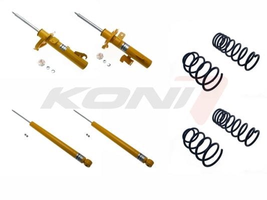 KONI 1140-2082 Suspension Kit, Coil Springs / Shock Absorbers For Volvo V50 (Mw, 545) | ML Performance UK