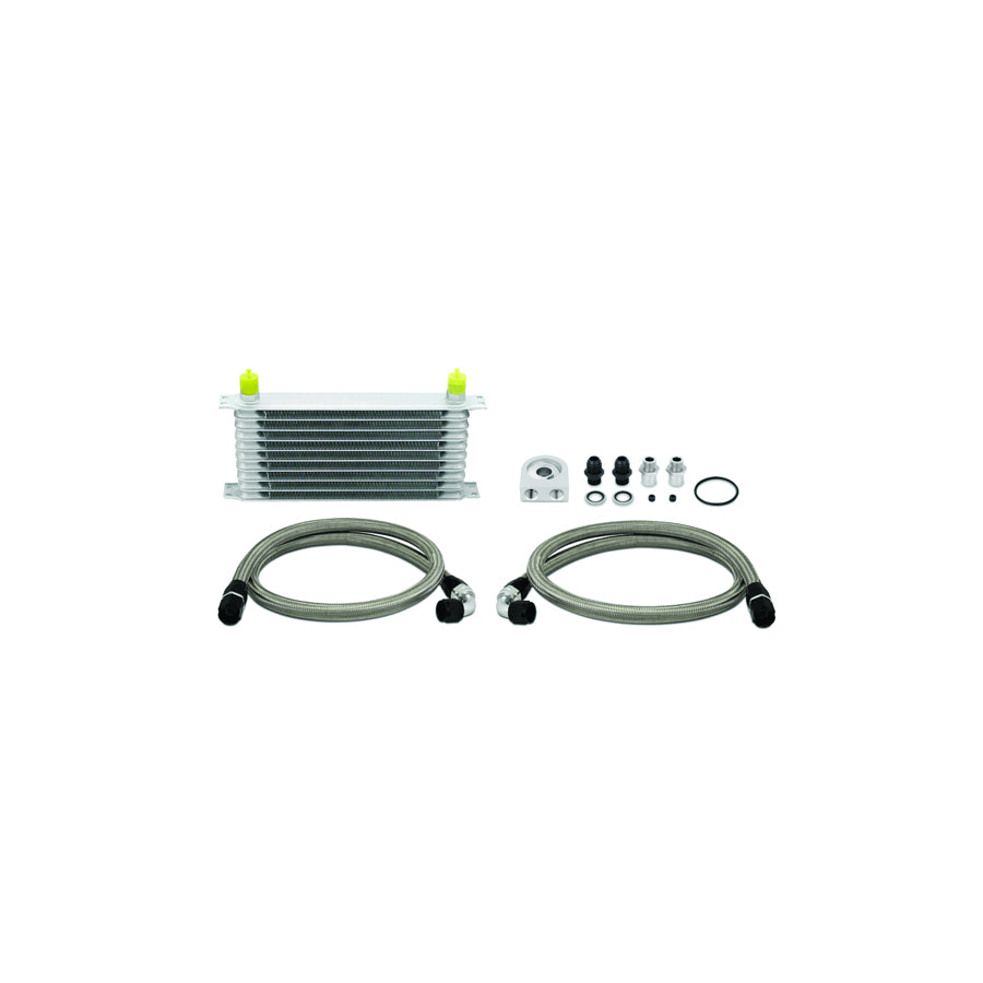 Mishimoto MMOC-U Universal 10 Row Oil Cooler Kit (Metal Braided Lines)