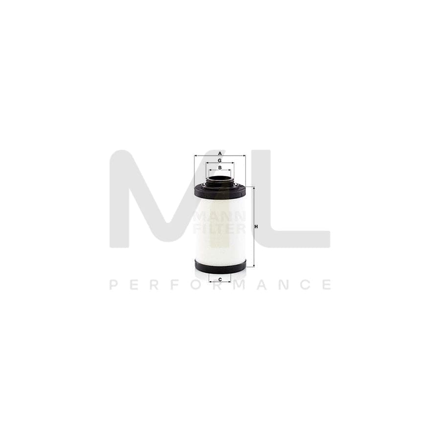MANN-FILTER LE 4022 Filter, compressed air system | ML Performance Car Parts
