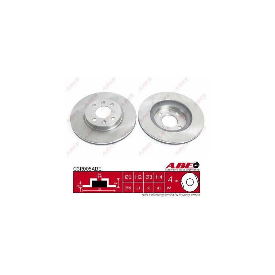 ABE C3R005ABE Brake Disc