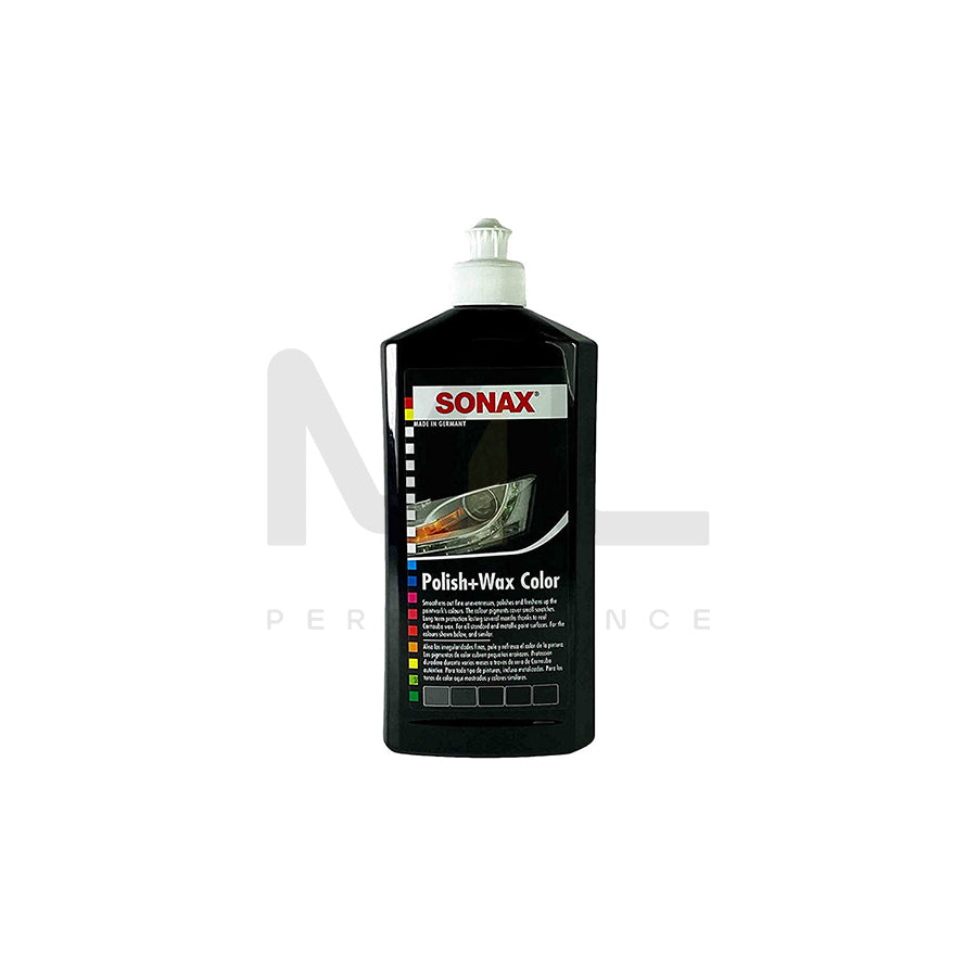Sonax Polish + Wax COLOR Black 500ml | ML Performance Car Care