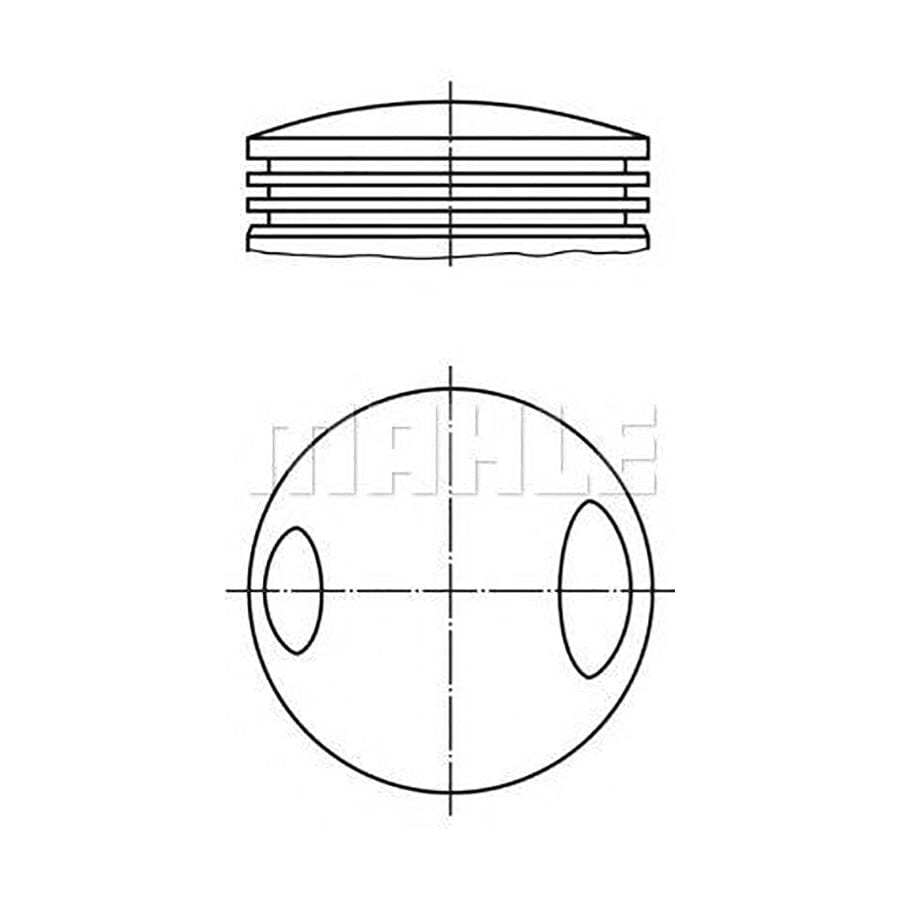 MAHLE ORIGINAL 063 29 00 Piston for ALFA ROMEO 155 (167) 84 mm, with piston rings | ML Performance Car Parts