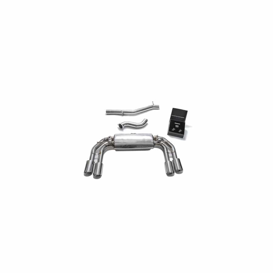 Armytrix VW7R2-QS38C Valvetronic Exhaust System Volkswagen Golf R MK7.5 2016-2019 with Quad Chrome 4" | ML Performance UK UK Car Parts