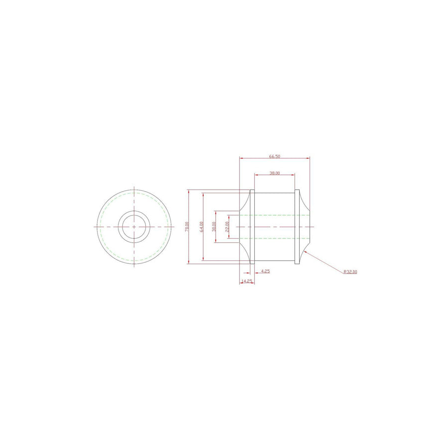 SuperPro SPF5373K Charger Lower Control Outer Bush KT