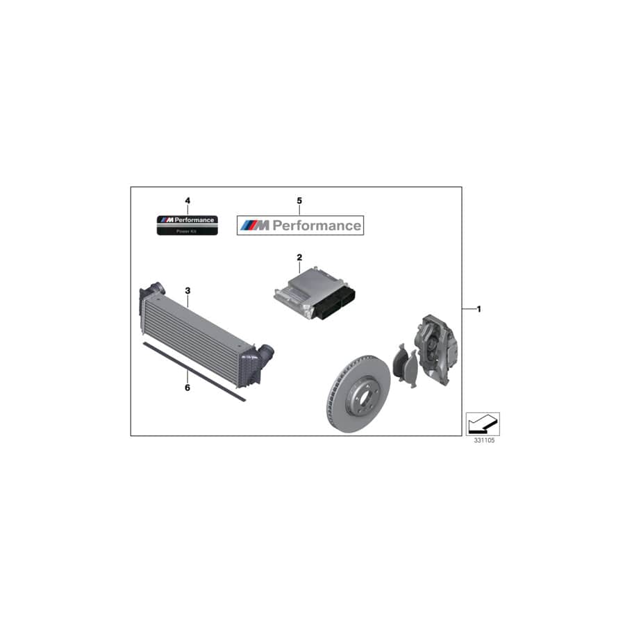 Genuine BMW 11122338078 F11 F10 Power Kit M PERFORMANCE (Inc. 530d & 530dX) | ML Performance UK Car Parts