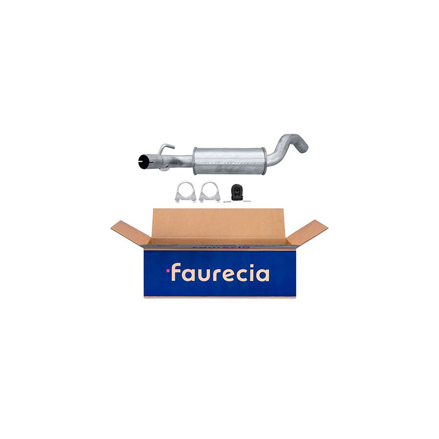 Hella 8LC 366 026-091 Middle Silencer For VW Golf IV Convertible (1E)