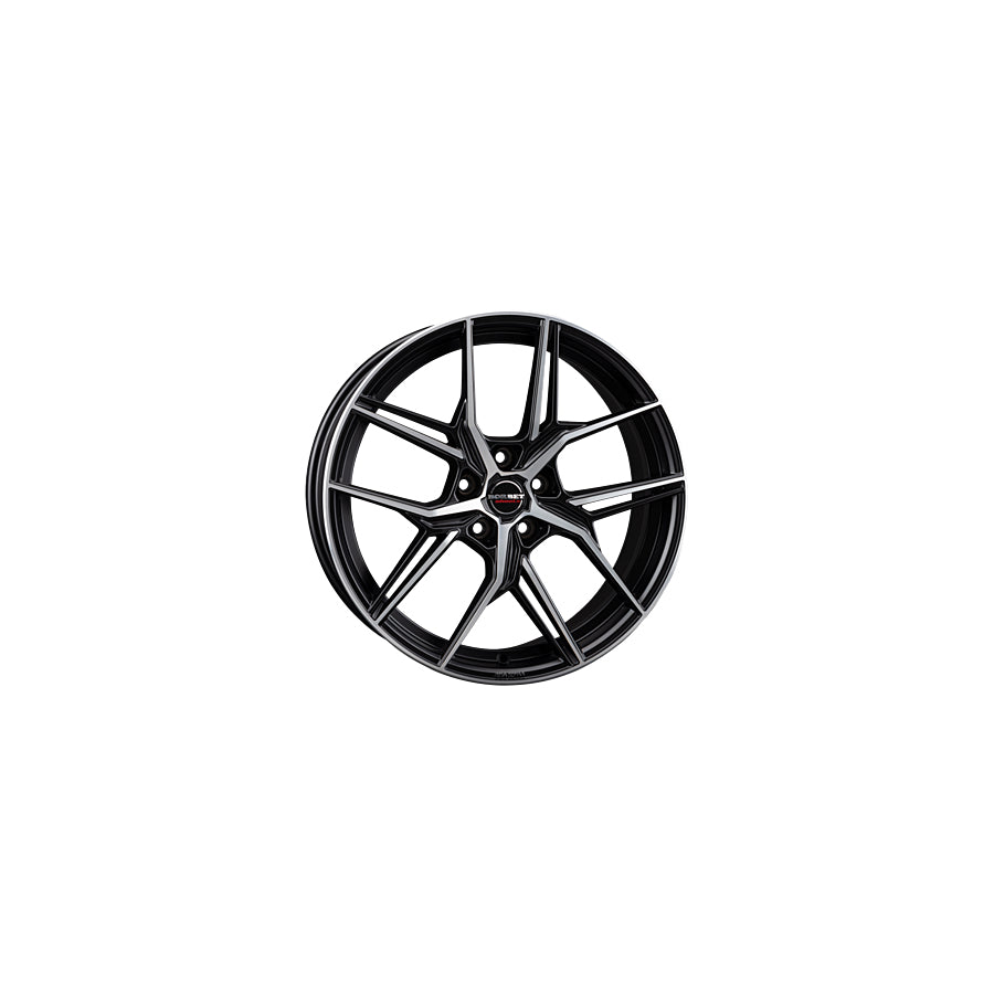 Borbet QX 8x19 ET49 QX 80949112566,5BPM Matt Black Polished Wheel | ML Performance UK Car Parts
