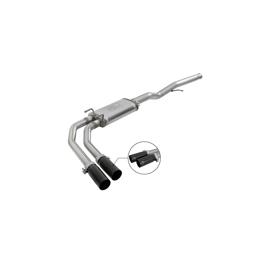 aFe 49-44098-B Cat-Back Exhaust System GM Silverado/Sierra 1500 09-18 / Silverado LD/Sierra Limited 2019 V6-4.3/V8-4.8/5.3L | ML Performance UK Car Parts