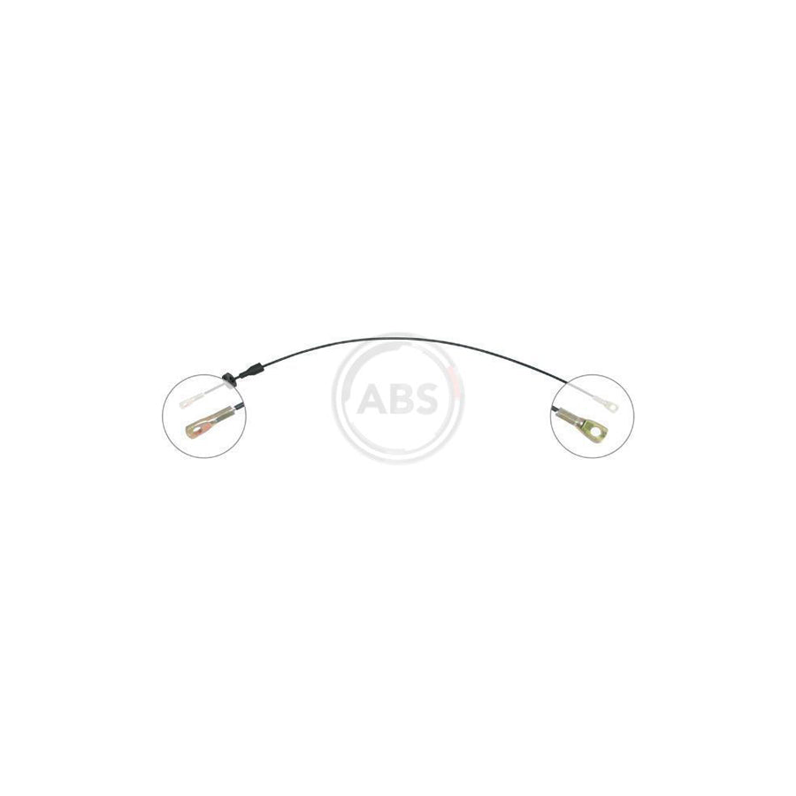 A.B.S. K12461 Hand Brake Cable Suitable For Mercedes-Benz 190 (W201)