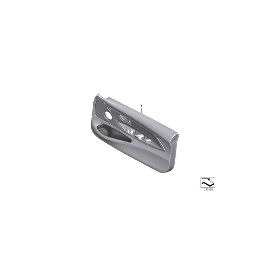 Genuine BMW 51418063634 F82 F83 Door Panel, Leather, Front Right SAKHIR ORANGE (Inc. & M4) | ML Performance UK Car Parts