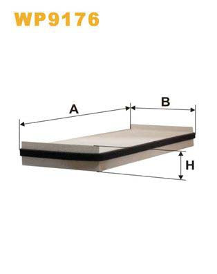 WIX Filters WP9176 Pollen Filter For Renault Espace Iv (Jk)