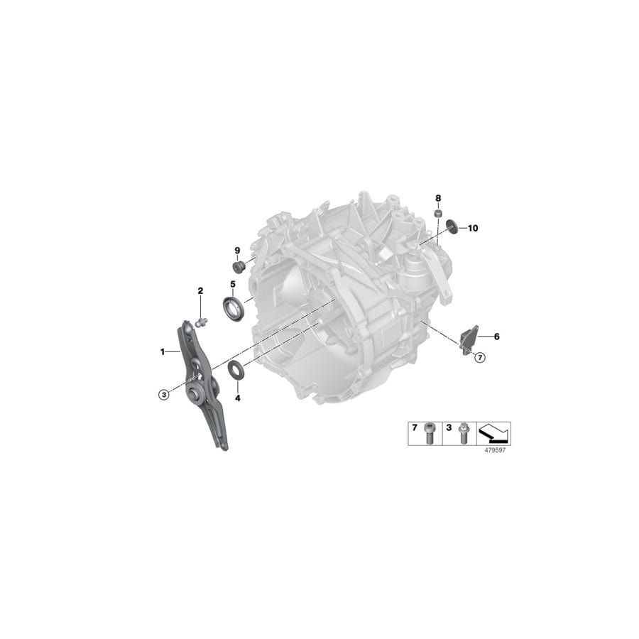 Genuine BMW Mini 23008484418 F40 F56 Sealing Cover 35.25X4 (Inc. Cooper, X2 16d & X2 18d) | ML Performance UK Car Parts