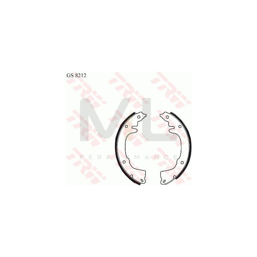 TRW GS8212 Brake Shoe Set for RENAULT Estafette | ML Performance Car Parts