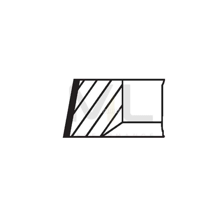 MAHLE ORIGINAL 029 78 N0 Piston Ring Kit Cyl.Bore: 75,01mm | ML Performance Car Parts