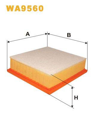 WIX Filters WA9560 Air Filter